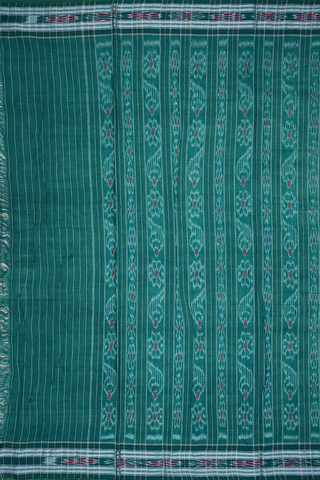 Allover Design Beige Pochampally Cotton Saree