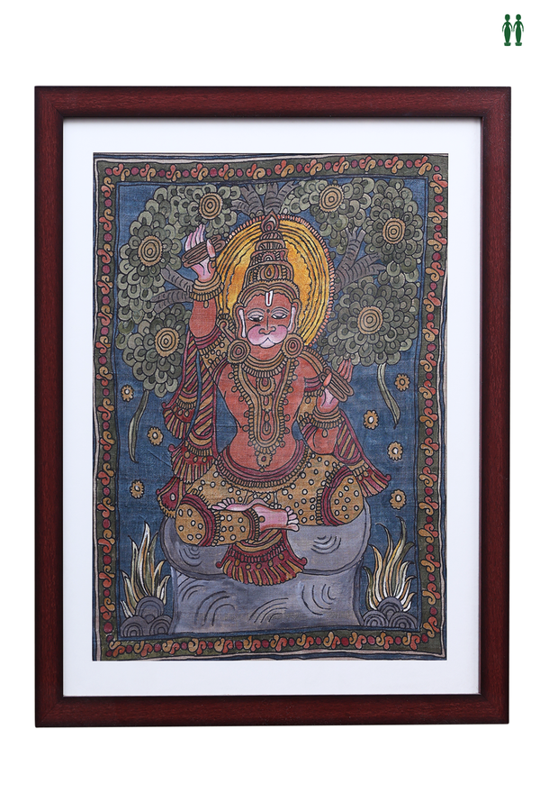 Lord Hanuman Tanjore Painting