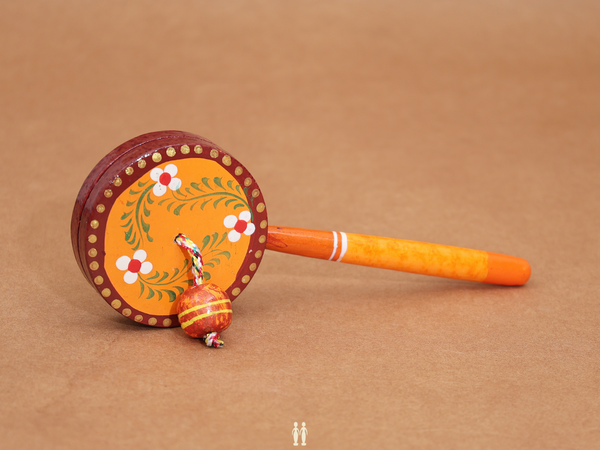 Wooden Handicraft Rattle For Kids