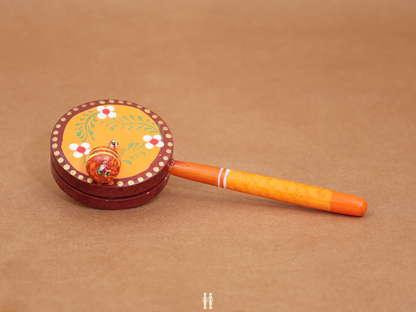 Wooden Handicraft Rattle For Kids