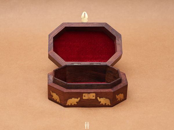 Wooden Jewellery Storage Box