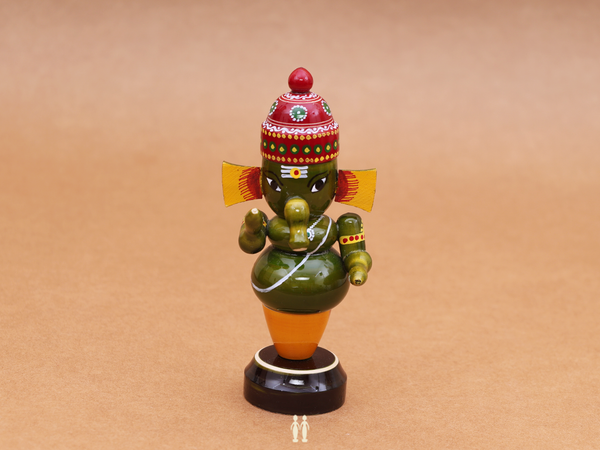 Wooden Handicraft Lord Ganesha For Showpiece