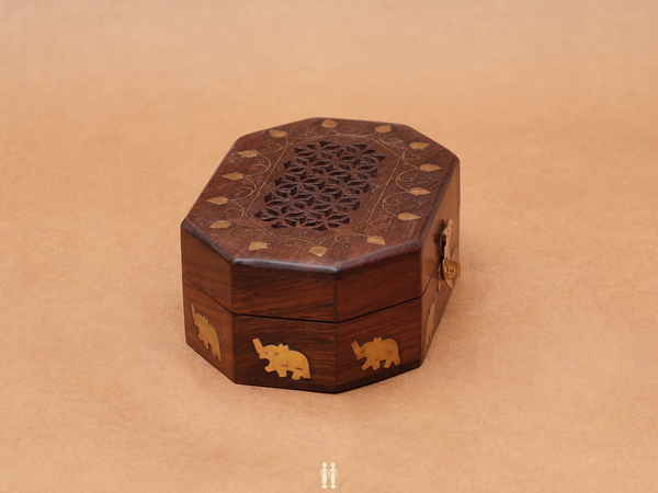 Wooden Jewellery Storage Box
