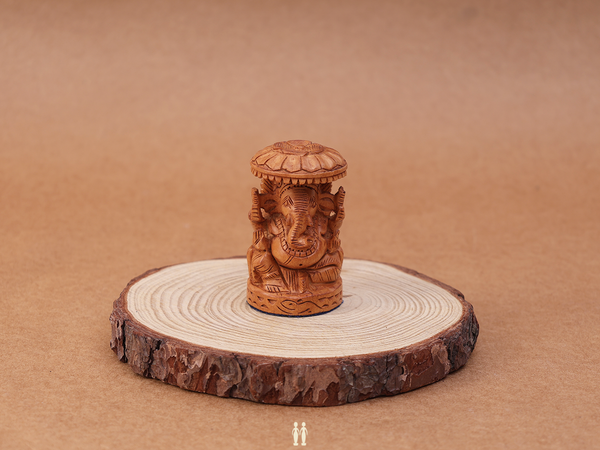 Wooden Handicraft Lord Ganesha For Showpiece