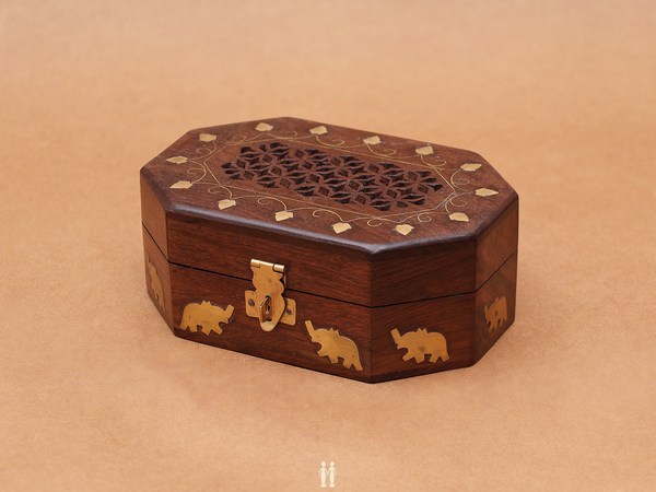 Wooden Jewellery Storage Box