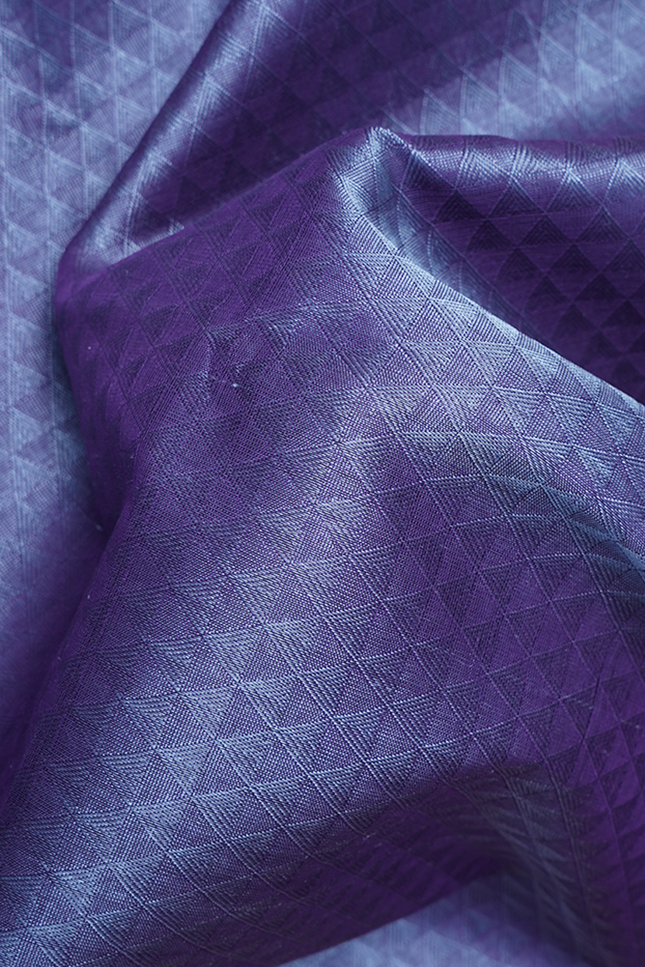 Allover Design Space Blue Traditional Silk Cotton Saree