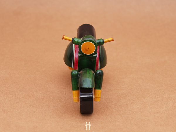 Wooden Handicraft Scooter For Decor