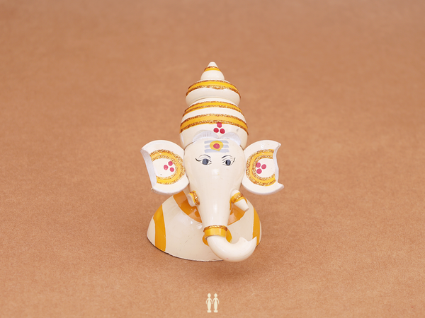 Wooden Handicraft Ganesha Statue For Decor