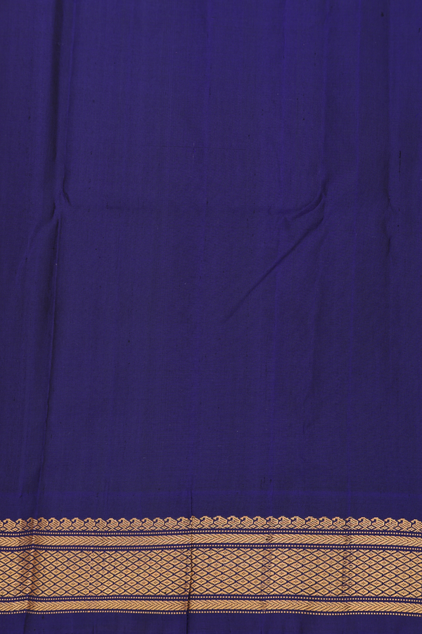 Gadwal Silk Saree In Hot Pink With Floral Design
