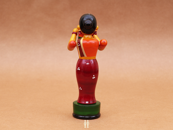 Wooden Handicraft Mother With Child For Showpiece