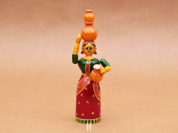Wooden Handicraft Rajasthan Doll For Showpiece