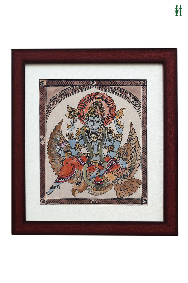 Lord Vishnu Tanjore Painting