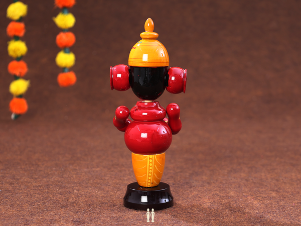 Wooden Handicraft Ganesha For Golu Set