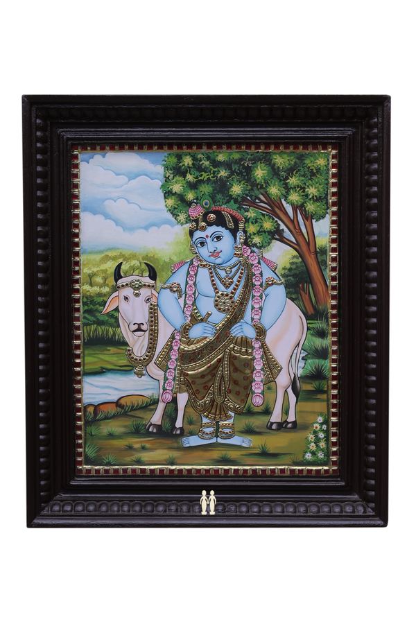 Lord Krishna Tanjore Painting