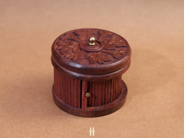 Set Of 6 Wooden Tea Coaster Set