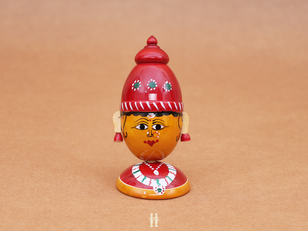 Wooden Handicraft Doll for Showpiece