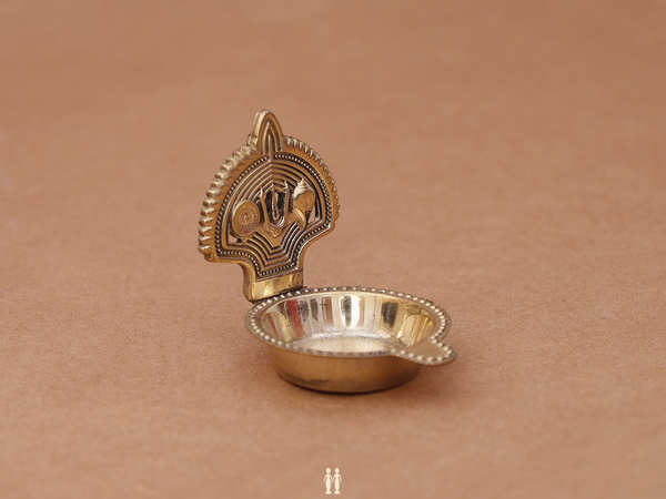 Brass Namam Vilakku For Pooja Set