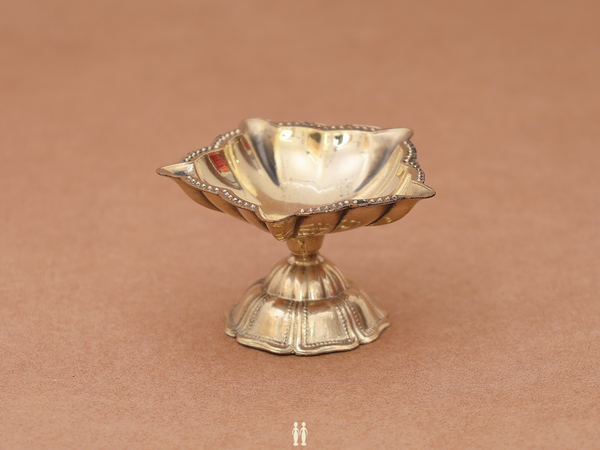 Brass Vilakku For Pooja Set