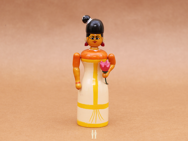Wooden Handicraft Doll For Decor