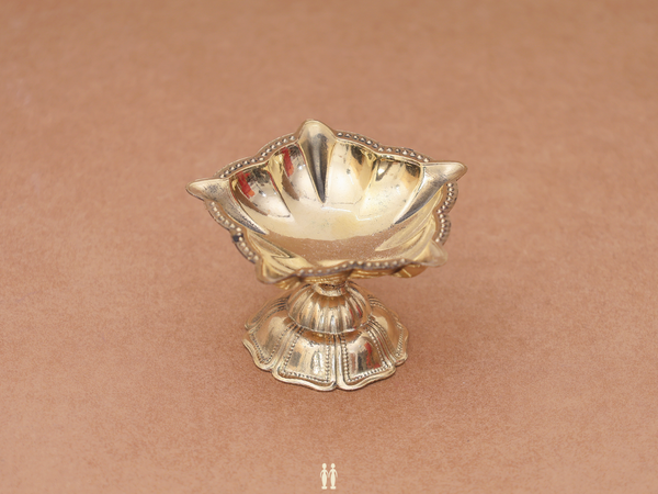 Brass Vilakku For Pooja Set