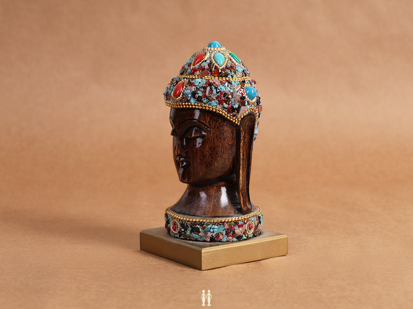 Wooden Buddha Statue