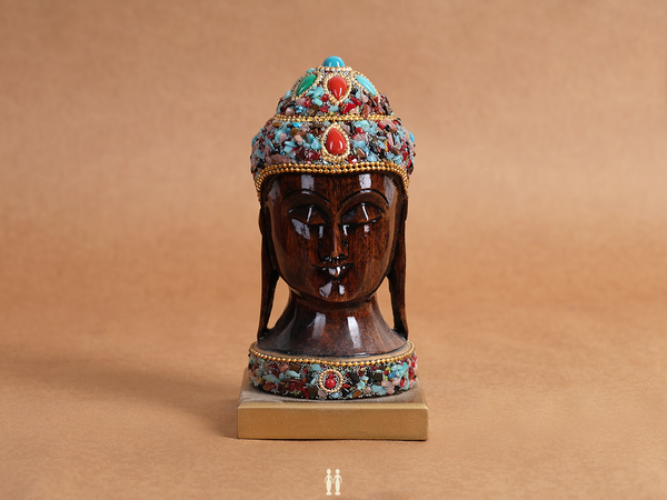 Wooden Buddha Statue