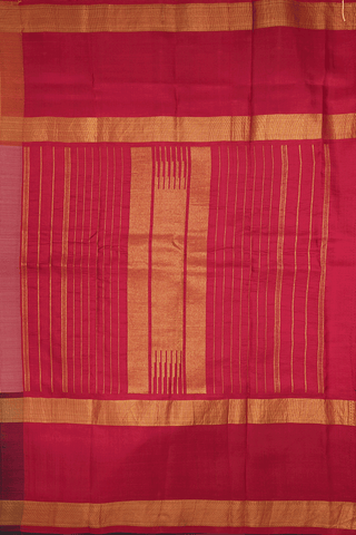 Big Ganga Jamuna Border Multicolor Kanchipuram Silk Saree