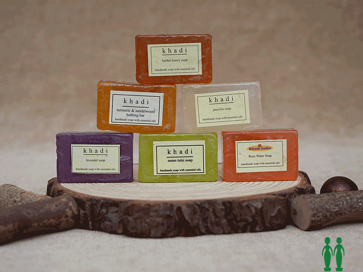 Pack Of 6 Handmade Mini Soaps With Essential Oils