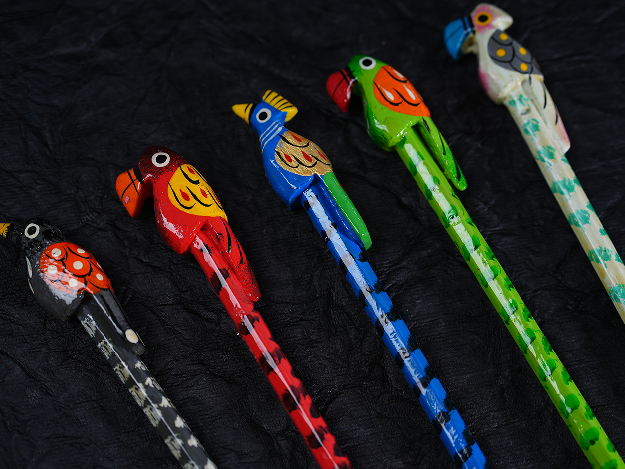 Set Of 5 Wooden Pencil For Kids