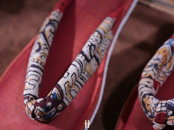 Plain Maroon Cotton Slippers