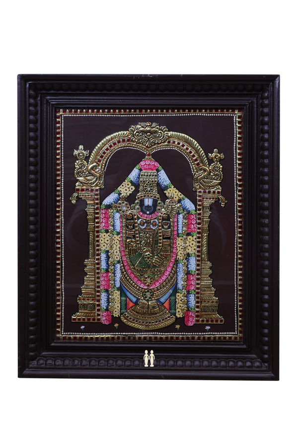 Lord Balaji Tanjore Painting