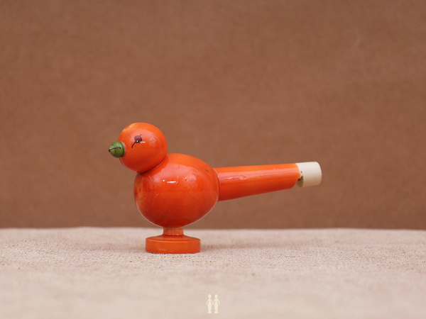 Wooden Handicraft Whistle Bird For Showpiece