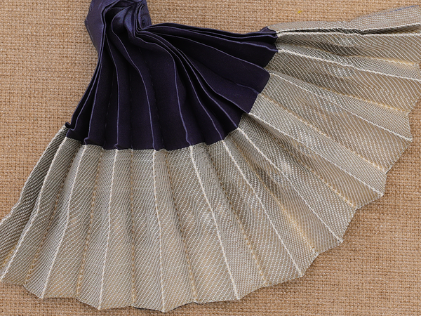 Zari Border Charcoal Grey Silk Cotton Amman Pavadai Set