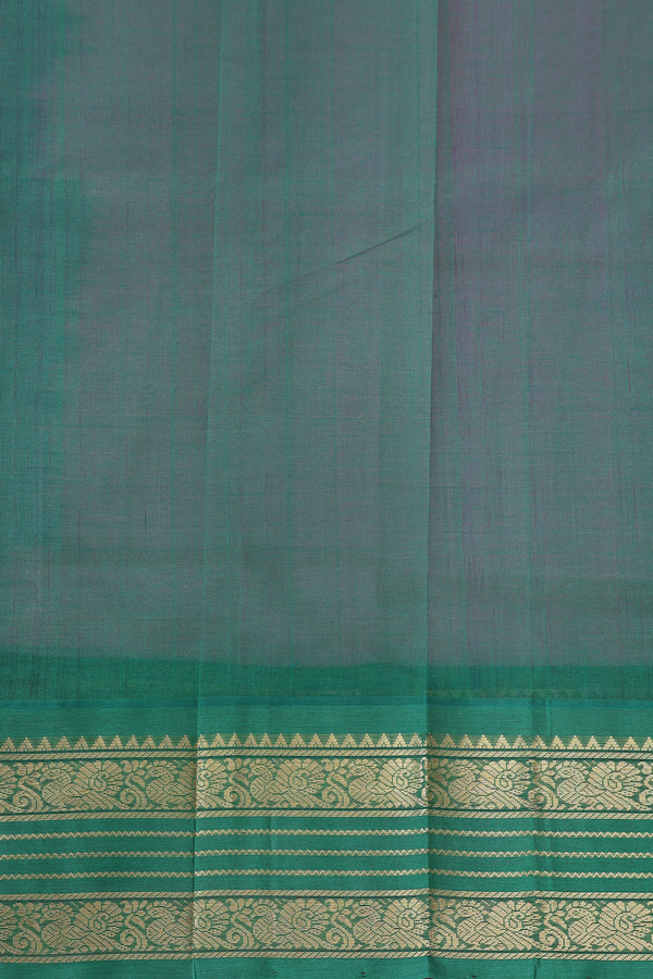 Traditional Silk Cotton Saree In Pink With Contrast Border