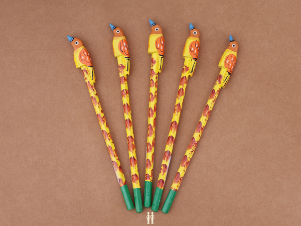 Wooden Pencil Set Of 5 For Kids