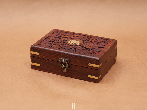 Wooden Jewellery Storage Box