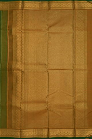 Vanasingaram Design Moss Green Kanchipuram Silk Saree