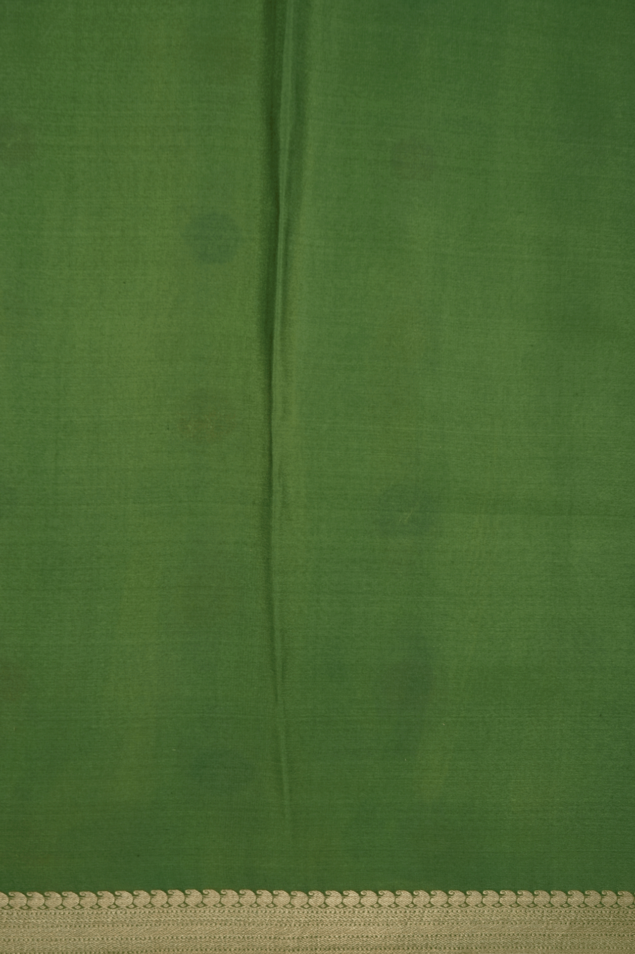 Circle And Leaf Motifs Pastel Green Mysore Silk Saree