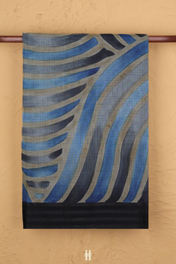 Kota Silk Saree In Multicolor With Printed Design