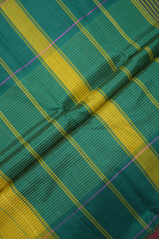 Small Checks Design Multicolor Koorainadu Cotton Saree
