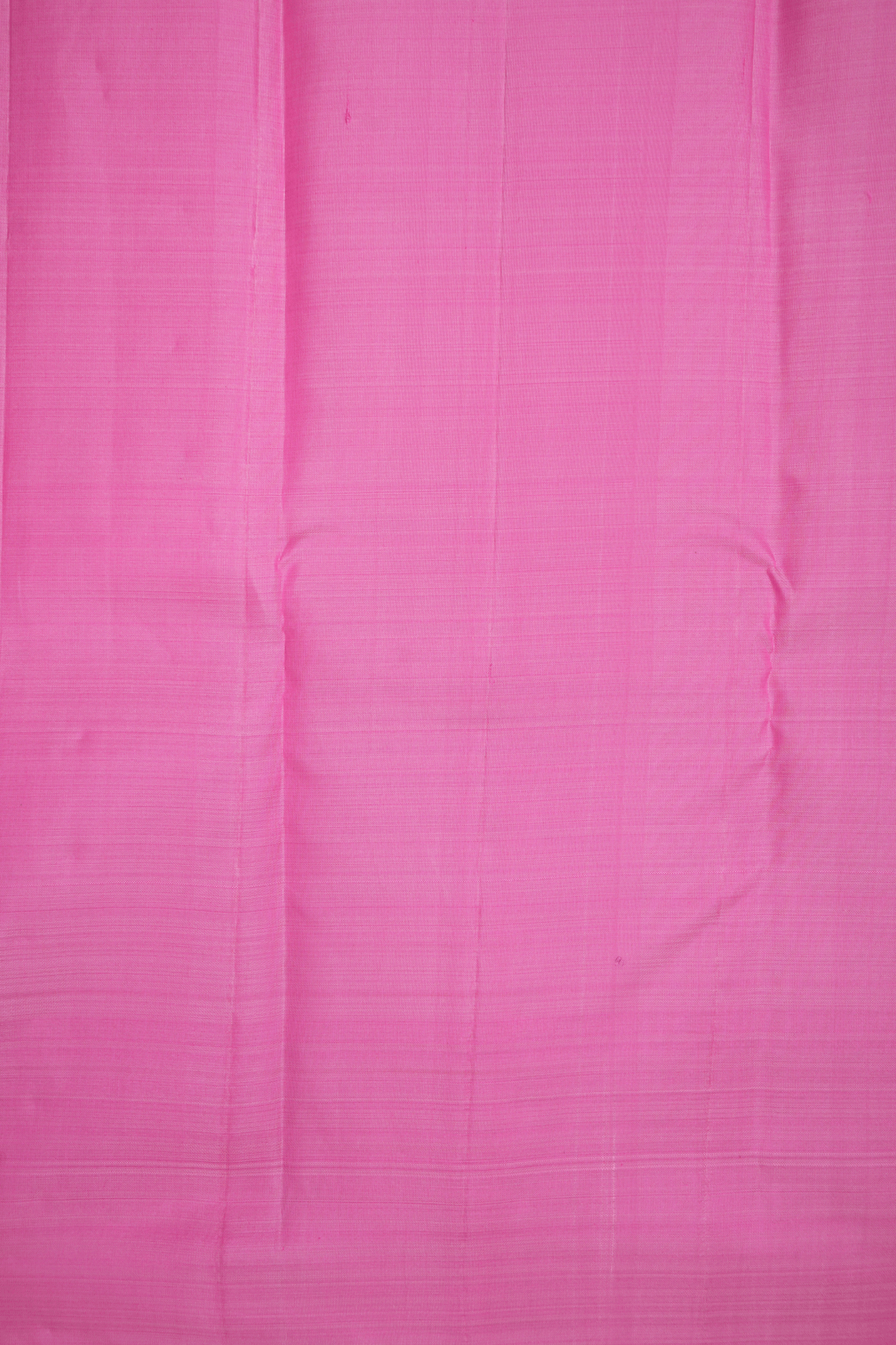 Checked Zari Border Plain Pink Kanchipuram Silk Saree