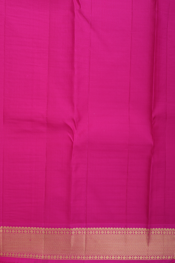 Kanchipuram Silk Saree In Multicolor With Checks Design