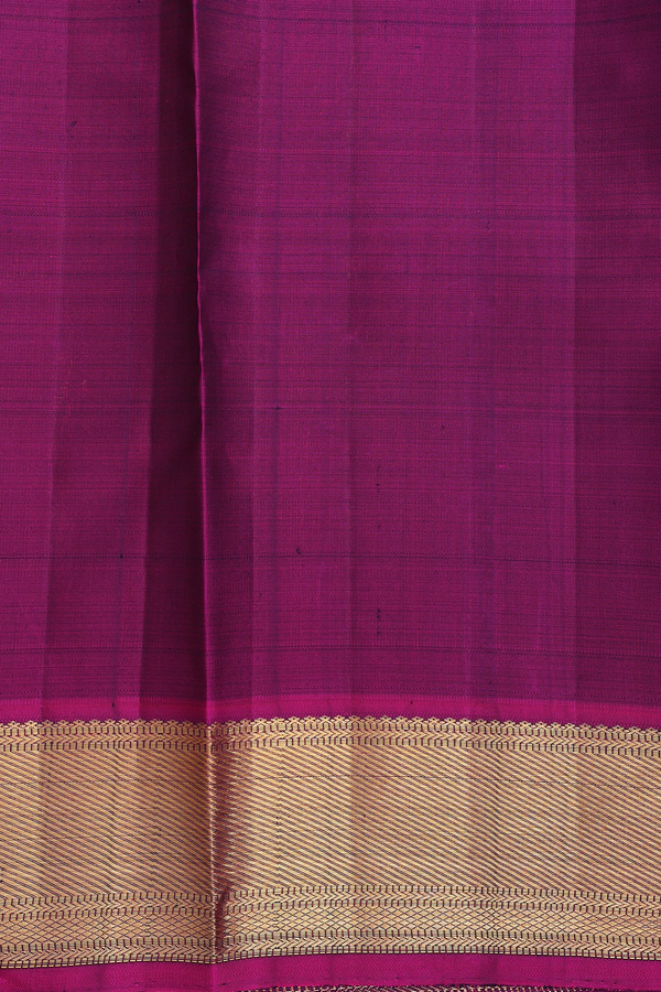 Kanchipuram Silk Saree In Green With Jacquard Design