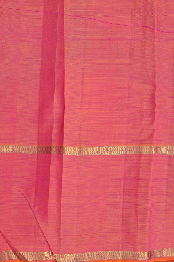 Kanchipuram Silk Saree In Forest Green With Zari Buttas