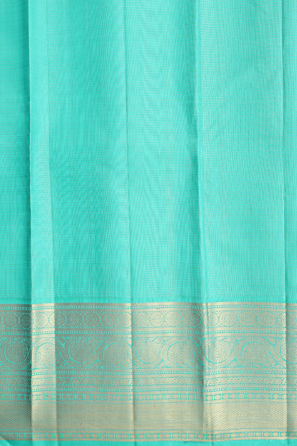 Kanchipuram Silk Saree In Purple Rose With Checks Design