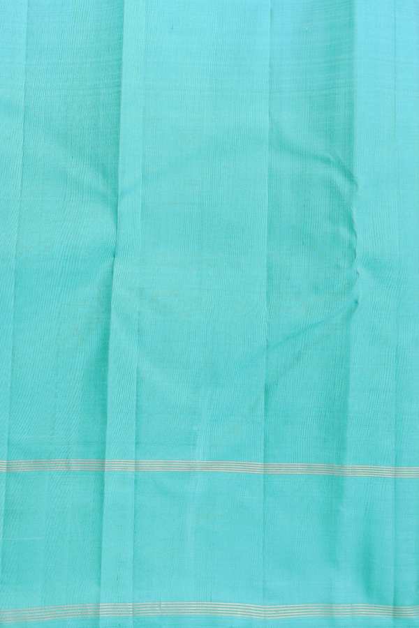 Kanchipuram Silk Saree In Pink With Checks Design