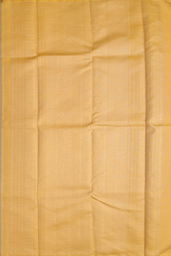 Kanchipuram Silk Saree In Plum Purple With Cow Motifs