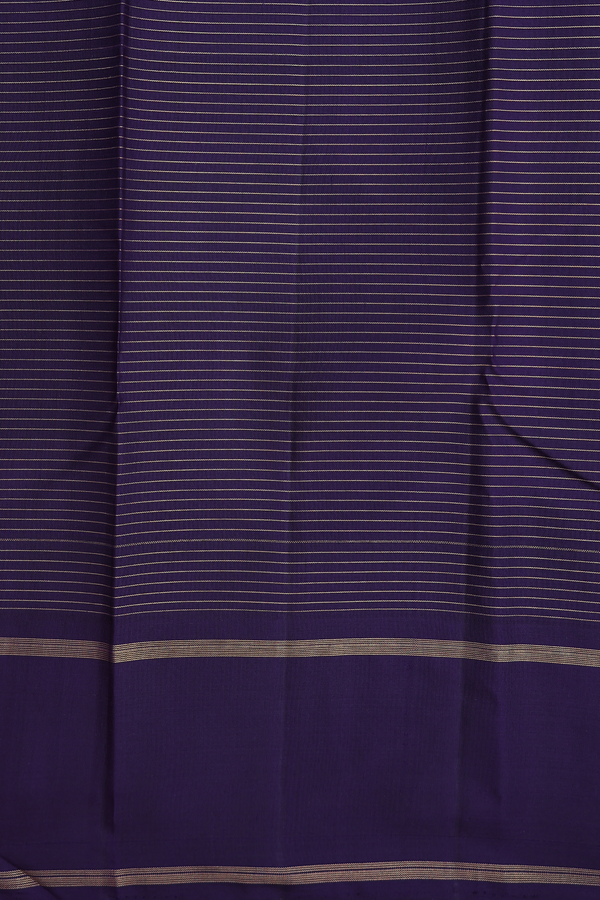 Kanchipuram Silk Saree In Multicolor With Checks Design