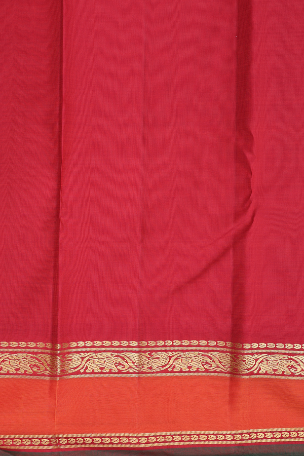 Kanchipuram Silk Saree In Black And White With Checks Design