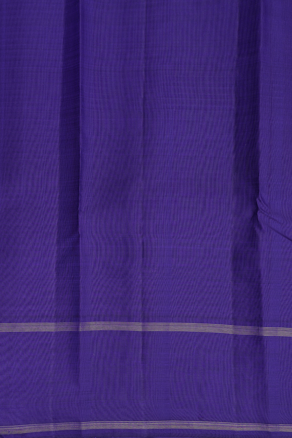 Kanchipuram Silk Saree In Multicolor With Checks Design
